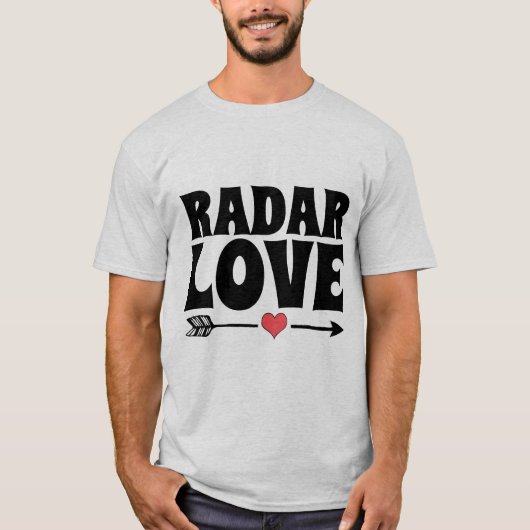 RADAR LOVE T-Shirts uit de jaren zeventig (Voorkant)