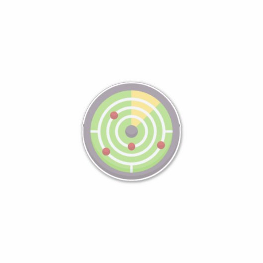 Radar Sticker (Voorkant)