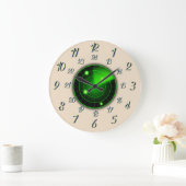 Radarnabijheid met militaire tijd grote klok (Huis)