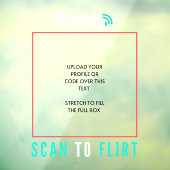 RadarQR-autowrak Decal (transparante achtergrond) (Vel 3)