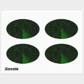 Radarstickers Ovale Sticker (Vel)