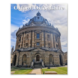 Radcliffe Reverie, de iconische koepel van Oxford Foto Afdruk
