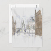 Radcliffe Square Briefkaart (Voorkant / Achterkant)