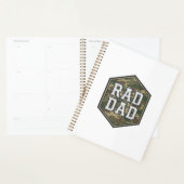 Radde Vader Camo Zeshoek Vintage Gravure Ontwerp_1 Planner (Display)