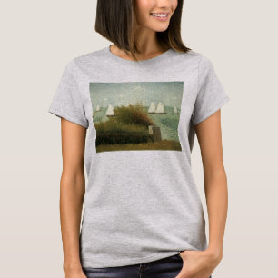 Rade de Grandcamp van Georges Seurat, Vintage Art T-shirt