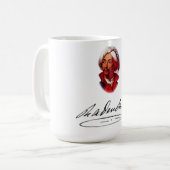 Raden Saleh® Coffee Mug 'Portrait Raden Saleh' Koffiemok (Voorkant links)