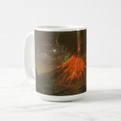 Raden Saleh® koffiemok "Mount Merapi op Java" (Voorkant links)