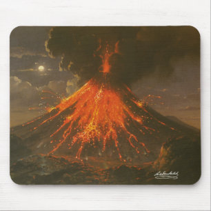 Raden Saleh® Muismat "Mount Merapi on Java"