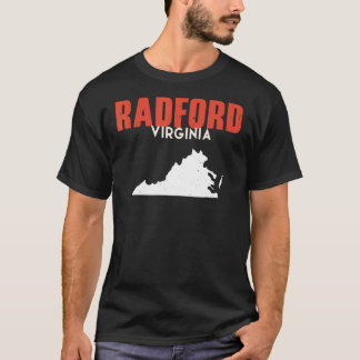 Radford Virginia USA State America Travel Virginia T-shirt