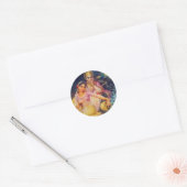 Radha en Krishna sticker (Envelop)