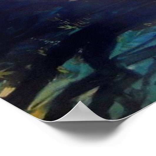 Radha en poster Krishna (Hoek)