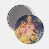 Radha et Krishna magnet (Recto/Verso)