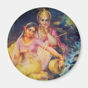 Radha et Krishna magnet