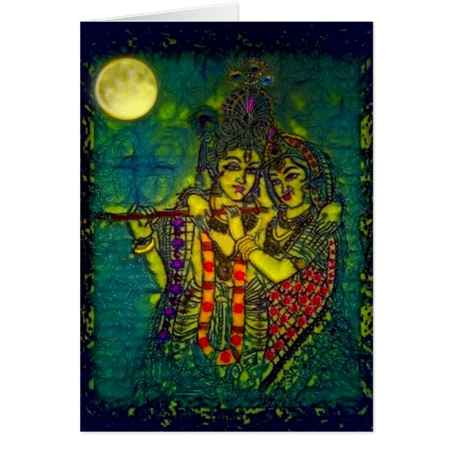 Radha Krishna1-kaart (Voorkant)