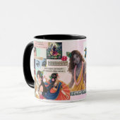 Radha Krishna Aesthetic Collage Mug – Soft Pastel  (Devant gauche)