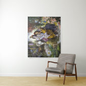 Radha Krishna Divine Tapisserie Couple (En situation)