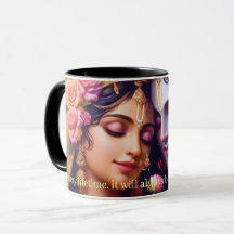 Radha Krishna Goddelijke Eeuwige Liefde Spirituele