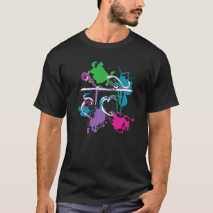 Radha Krishna Hinduïsme Hindoe Boeddhistische Holi T-shirt