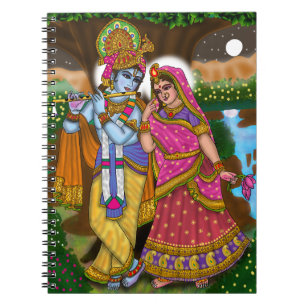 Radha Krishna Notitieboek