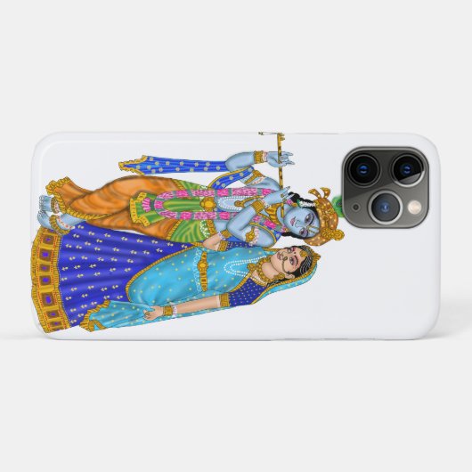 Radha Krishna Phone Cover (Achterkant (horizontaal))