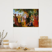 Radha-Krishna Poster (Keuken)