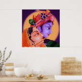 Radha-Krishna Poster (Keuken)