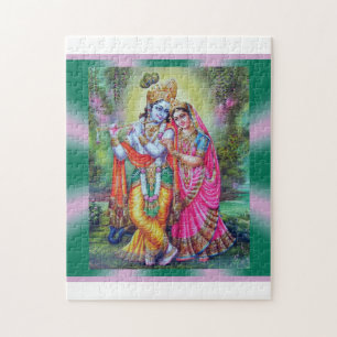 Radha Krishna puzzle Legpuzzel