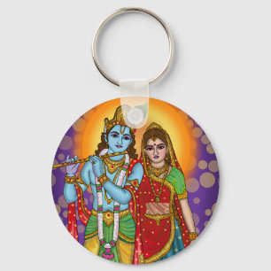 Radha Krishna Sleutelhanger