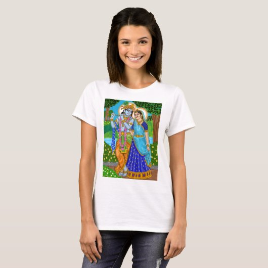 Radha Krishna T-Shirts (Voorkant volledig)