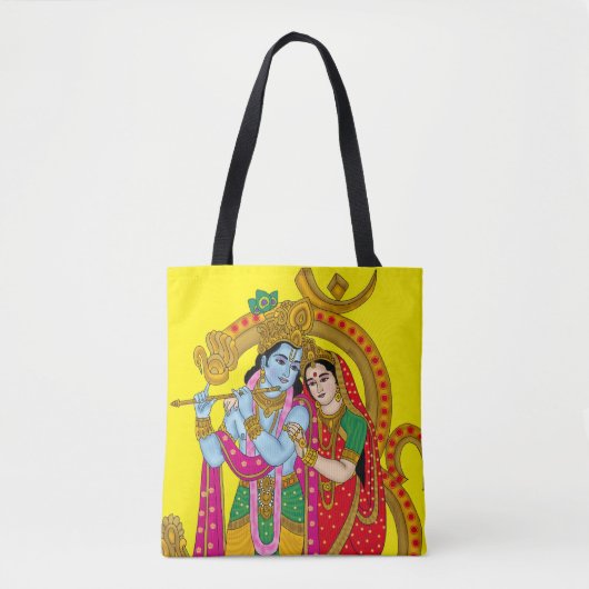 Radha Krishna Tote Bag (Devant)