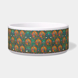 Radhe Krishna Patroon Voerbakje
