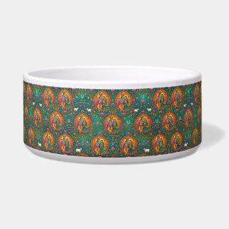 Radhe Krishna Patroon Voerbakje