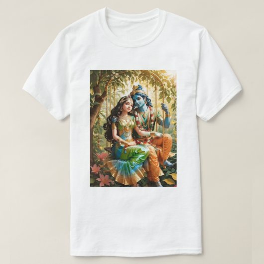 Radhe Krishna t-shirt (Design voorkant)