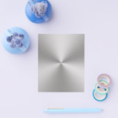 Radiaal geborsteld metaal Kijk op blanco Flyer (Enkel)