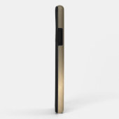 Radiaal Gold Metallic | Aangepast Case-Mate iPhone Case (Achterkant/rechts)