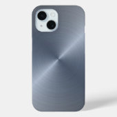 Radiaal zilver metallic | Custom Case-Mate iPhone Case (Achterkant)