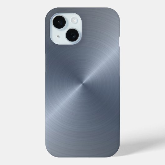 Radiaal zilver metallic | Custom Case-Mate iPhone Case (Achterkant)