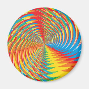 Radiaalpatroon Abstracte/Psychedelic: Magneet