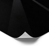 Radial Dark Abstract Poster (Hoek)