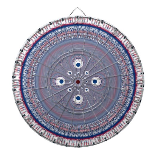 Radial Design Art Print Dartbord (Voorkant)