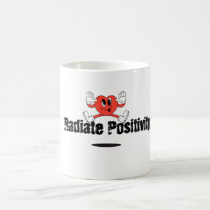 Radiale positiviteit koffiemok