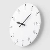 Radian Wiskunde Clock Grote Klok (Hoek)