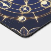 Radiance Divine – Mandala Doré de l'Éveil (Coin)