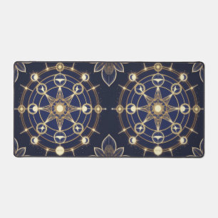 Radiance Divine – Mandala Doré de l'Éveil