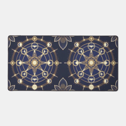 Radiance Divine – Mandala Doré de l'Éveil (Recto)