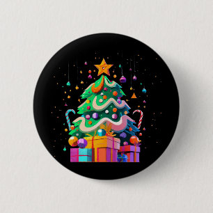 Radiance Kerstboom Magie Ronde Button 5,7 Cm