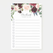 Radiant Bloom persoonlijke lijst Post-it® Notes (Voorkant)