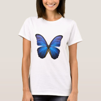 Radiant Blue Butterfly T-shirt
