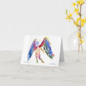 Radiant Cherub Kaart (Gele Bloem)