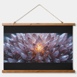 Radiant Crystal Heart Hangend Wandkleed